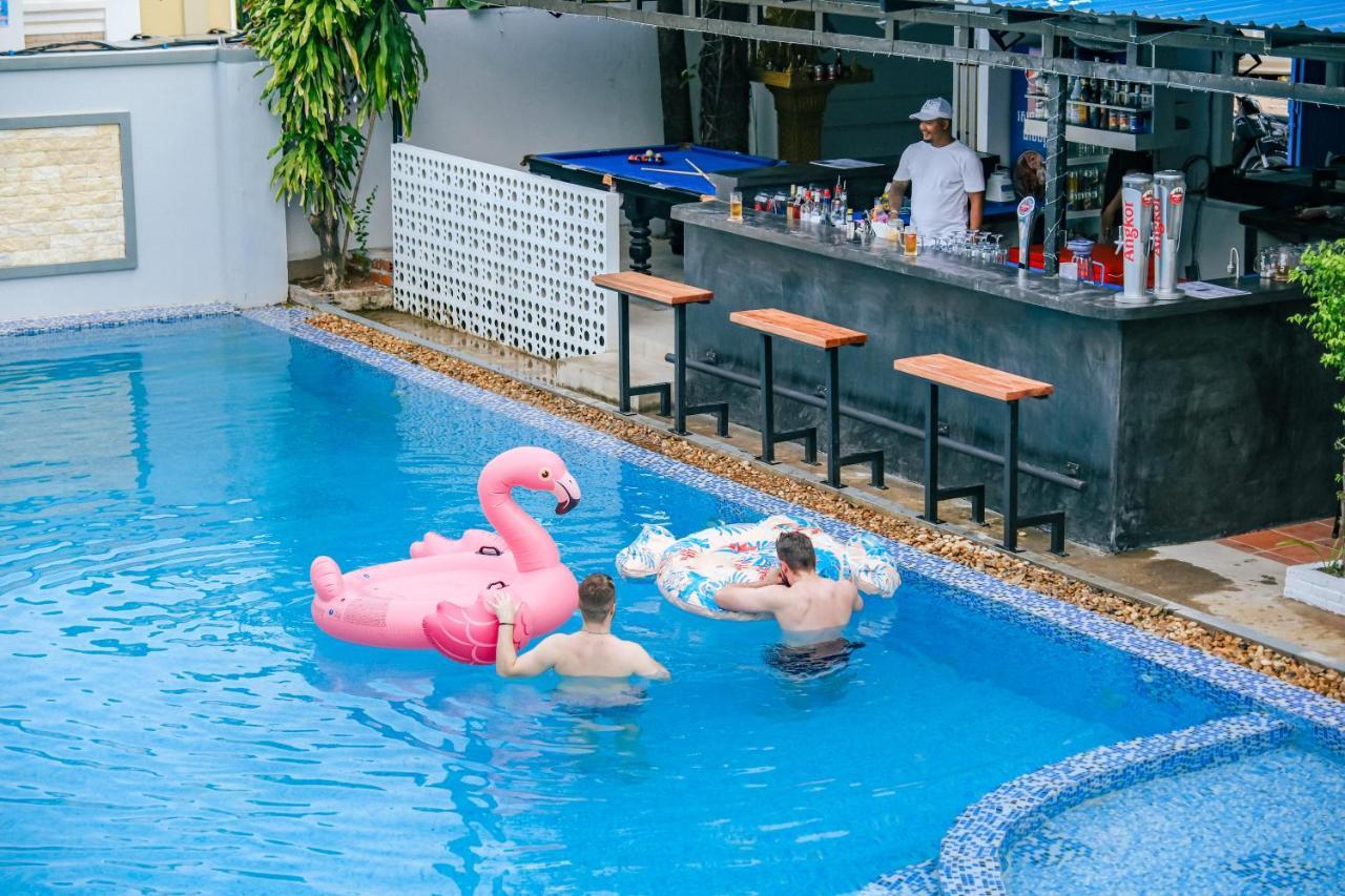 Queentown Hostel Siem Reap Eksteriør bilde